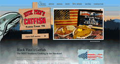 Desktop Screenshot of huckfinnsrestaurant.com